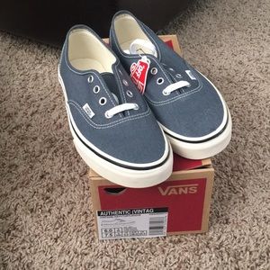 Vintage Navy Vans (Men or Women)